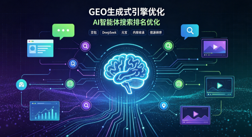 沙湾区GEO 浪潮来袭：生成式引擎优化崛起，创作者争抢豆包、DeepSeek、元宝智能体流量入口