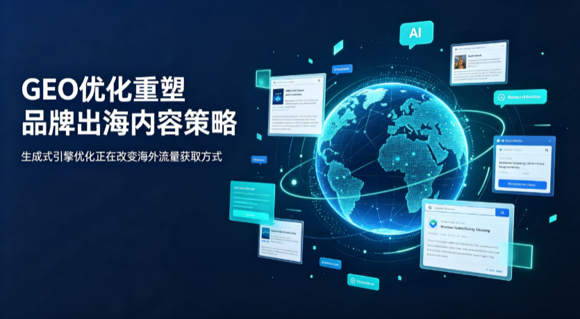 沙湾区AI 时代 GEO 兴起，品牌出海内容策略迎来重大调整